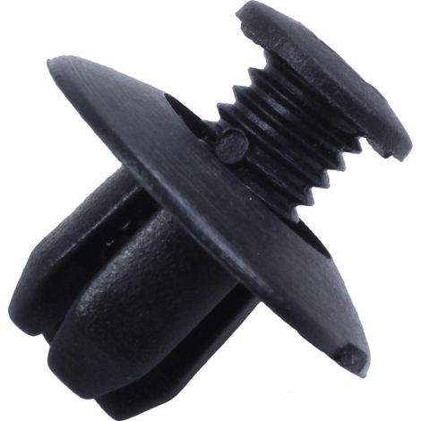 30 clips automobiles de 8 mm, compatibles avec les clips de retenue avant à pression, noirs. (1/5)