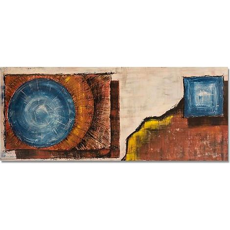 Tableau panorama d'image sur toile abstraction toile 59 - 100 x 40 cm (1/5)