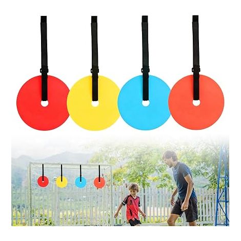 Football Goals Set of 4 Football Training Accessories Target Net (1/5)