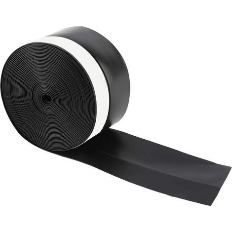 Lntyq Coupe-froid, bande de balayage, coupe-vent, anti-collision, anti-insectes, bande d'étanchéité anti-poussière d'isolation phonique (5M 45mm)(noir) (1/5)
