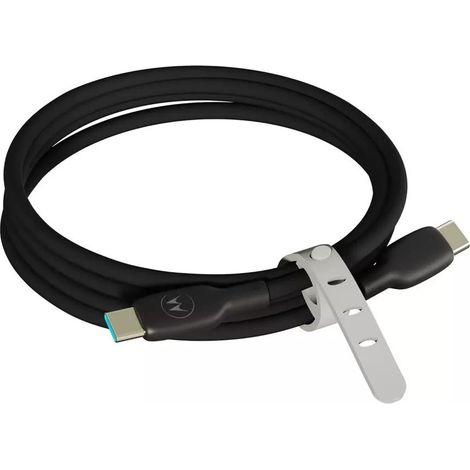 MOTOROLA CABLE USB 2.0 5A 100W TIPO USB-C/M - USB-C/M NEGRO 2,0M