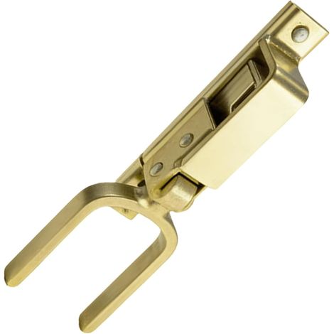 de Portail à Serrure de Sûreté à Ressort Métallique De Porte Pour Extérieur Sécurisé À Ressort Pour Ranch Pavillon Grange Garage Jardin Arrière-Cour (1/5)