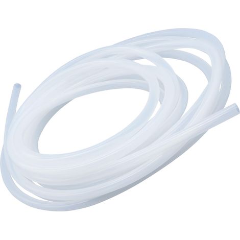 Tuyau en silicone transparent - Taille : 12 mm x 16 mm - Longueur : 6 m - Épaisseur : 2,0 mm - Tuyau flexible pour tuyaux d'air et d'eau (1/5)