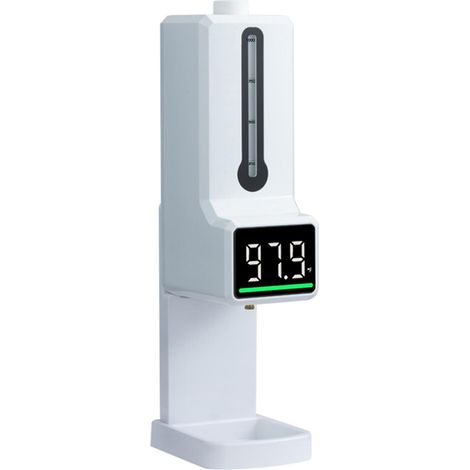 Distributeur automatique de savon sans contact mural, thermomètre multifonction