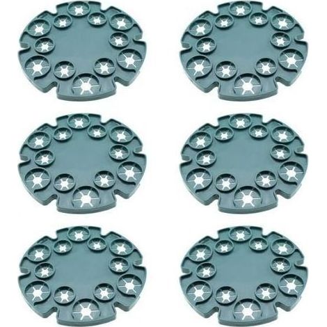 Set mit 6 Stützen für Bambusstämme, Kletterpflanzen, Tomatenpflanzen, Gurken, Clematis (1/5)