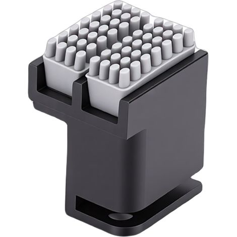 Düsenreinigungsset aus Aluminiumlegierung für Bambu Lab P1P P1S X1 X1E 3D-Drucker, inklusive 1 Düsenschaber und 4 zusätzlichen Silikonbürsten (1/5)