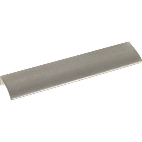 Barre de poignée Edge Straight LA 2 x 160 mm, longueur 350 mm, effet aluminium et acier inoxydable (1/5)