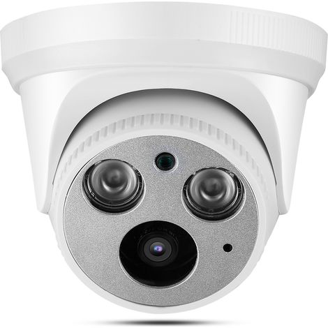 Caméra dôme PoE étanche pour extérieur, résolution 2560x1440, vidéosurveillance IP pour la sécurité domestique (1/5)