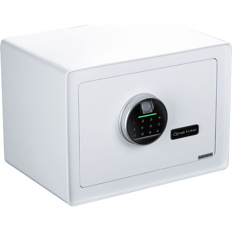 Genie Hand  Cassaforte Elettronica da Armadio con Impronta Digitale Cassetta di Sicurezza con Schermo Touch Screen, Sistema Anti Bounce e Serratura B-Class