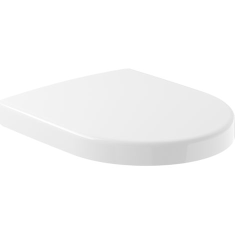 Villeroy & Boch WC Sitz Subway 2.0 9M69Q101 compact, Scharniere aus Edelstahl, weiß alpin