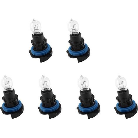 Ampoule de Feux Diurnes Avant 6 PièCes avec Socle pour 3008 5008 CitroëN C5 12V 24W 6216F6 89072904 PH24W (1/2)