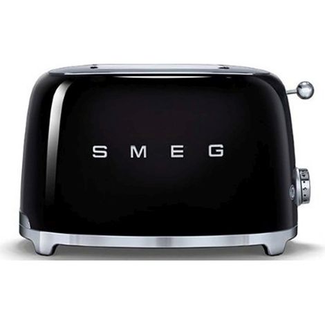 SMEG Tostapane 50'S Style 2 Fette Nero