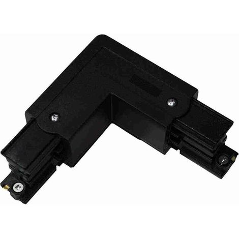 Molto Luce 90°-VERBINDER SL-INNEN SCHWARZ (208-19170352 XTS35-2)