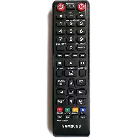 Nouvelle télécommande AK59-00149A pour lecteur DVD multimédia SAMSUNG BD-F5700/ZA AK59-00166A (1/4)
