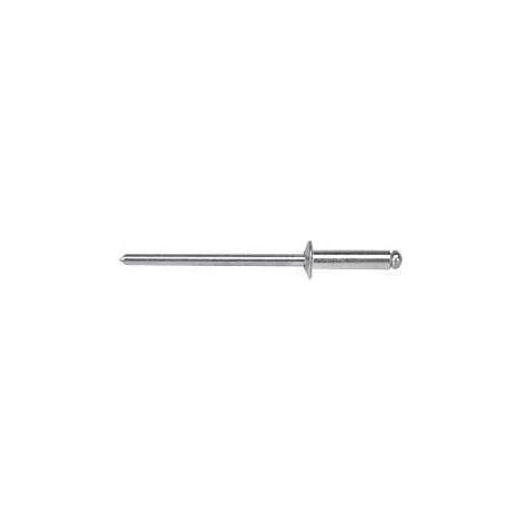 Rivetto cieco in acciaio con testa piatta 6,010MM - 956 6,010