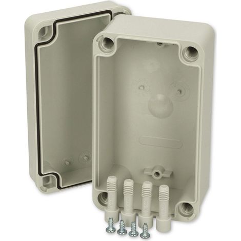 Fibox ABS C 65 G Installations-Gehäuse 140 x 80 x 65 ABS Lichtgrau (RAL 7035) 1 St. (1/2)