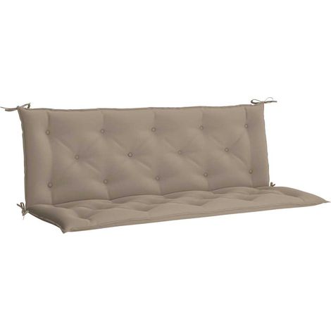 Maison Exclusive - Gartenbank-Auflage Taupe 150x(50+50)x7 cm Oxfo