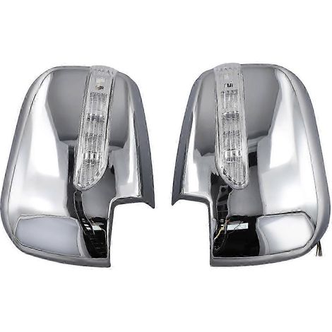 Coques de rétroviseurs avec éclairage LED pour Mitsubishi Triton L200 2005-2014 et Pajero Sport 2011 (1/4)