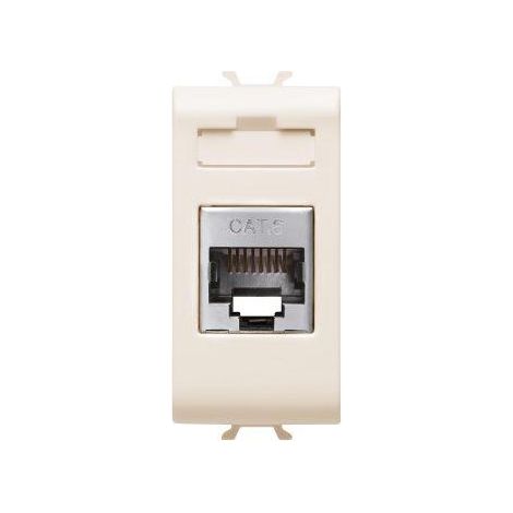 CONNECTEUR RJ45 1M CAT. 6 FTP IVOIRE GEWISS GW11424