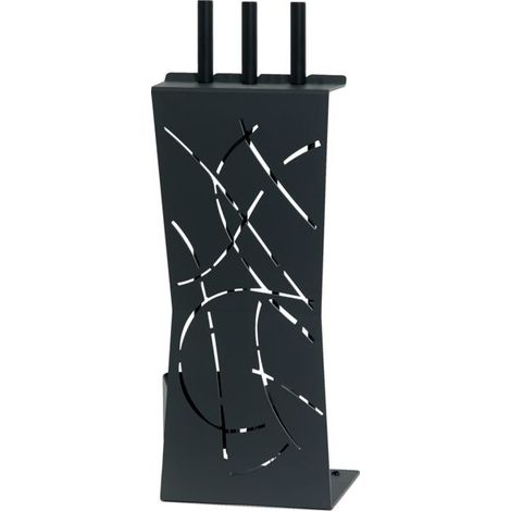 Sgabello Sillage Ardesia - 3 Accessori