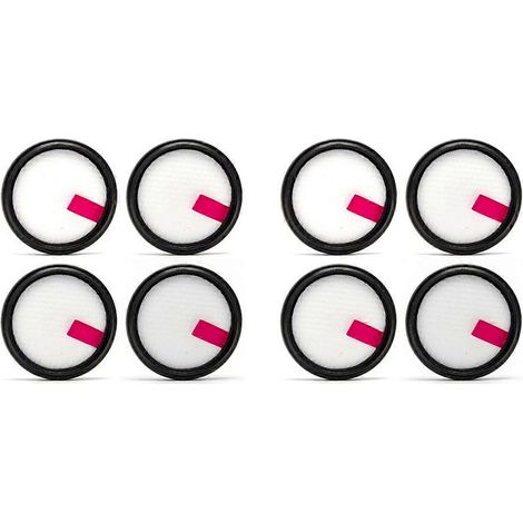 8 éléments filtrants de rechange pour aspirateurs portables sans fil K370, N370 et T19B-AquaForge (1/4)
