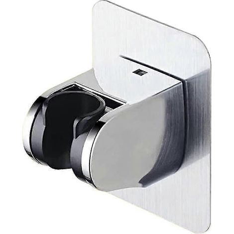Selbstklebende Duschkopfhalterung, verstellbare Duschstangenhalterung, wandmontierte Duscharmhalterung fürs Badezimmer (1/3)