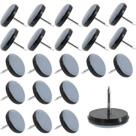 Patins pour Meubles - Non spécifié - 30 Pièces - 22mm - A clouer - Protection des sols (1/4)