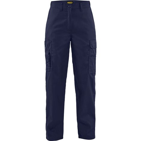 Pantaloni da lavoro da donna Blaklader con patta in plastica Marina 52 (1/4)