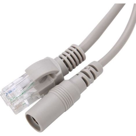 Câble réseau RJ45 + alimentation DC - - 20 m - Cat 5 - Compatible caméras IP (1/4)