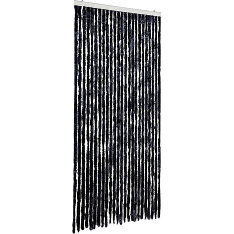 vidaXL Fly Curtain Anthracite 100x200 cm Chenille