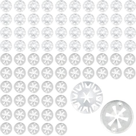 80 Pièces Attaches de Protection Thermique – Rondelles de Serrage et Clips de Protection Thermique pour Voiture en Métal 30mm, Résistants à la Chaleur et à la Corrosion (1/5)