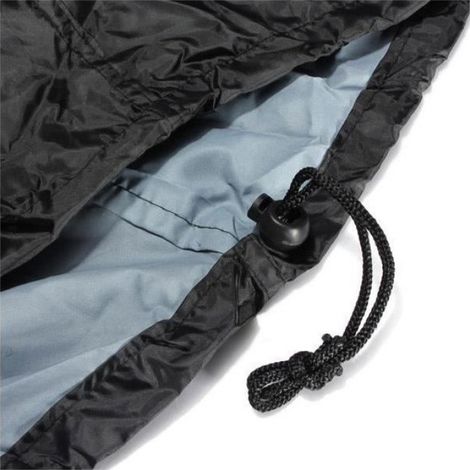 Housse Pour Barbecue - Polyester Impermeable - Usage Extérieur - 145x61x117 cm - Noir - 1 Pièce (1/4)
