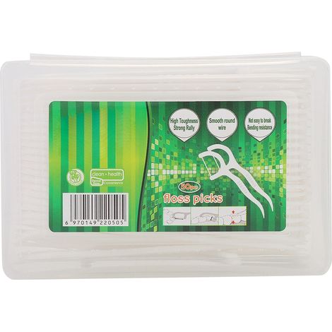 50 bâtonnets dentaires jetables fil dentaire cure-dents hygiène buccale soin dentaire nettoyage interdentaire lot (1/5)