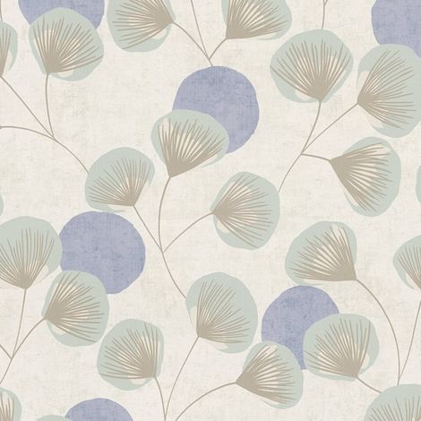 Vliestapete - Nordic Feeling - Grau Rosa Blumen Floral A.S. Creation - 791482 (1/5)