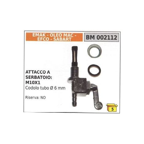 Grifo de combustible EMAK motobomba 002112