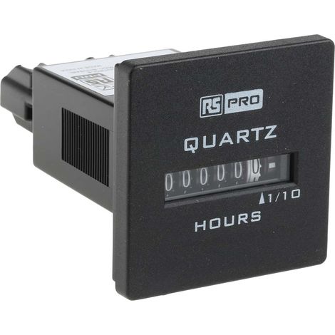 Compteur RS PRO Heures 90264 V c.a. Analogique 6 digits ( Prix pour 1 ) (1/3)