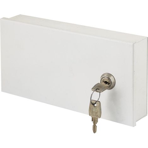 Pulsar Boîtier de sécurité blanc pour claviers d'alarme (1/3)