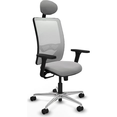 Chaise ergonomique piqueras y crespo Zulema blanc mousse haute qualité (1/2)