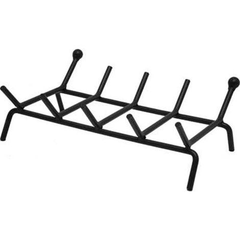 Brucialegna con Sfera per Camino 4 Barre Cm 40 x 30 x 15H Made in Italy (1/3)