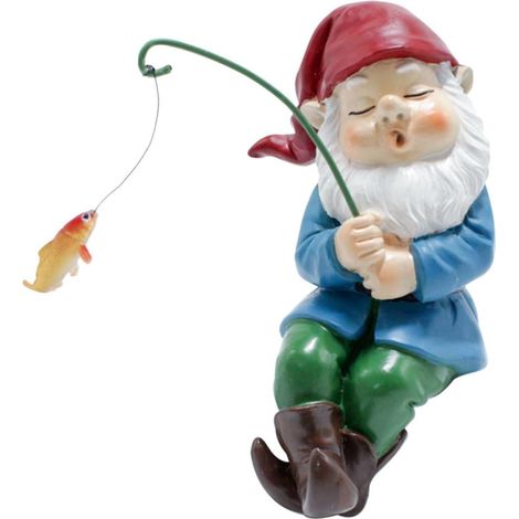 Kunstharz Gartenzwerg Miniatur Figur Wetterfest Engel