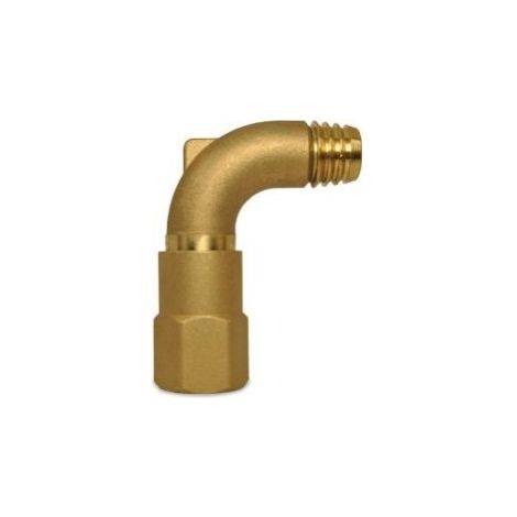 Codo giratorio para llave en bronce 3/4" (1/2)