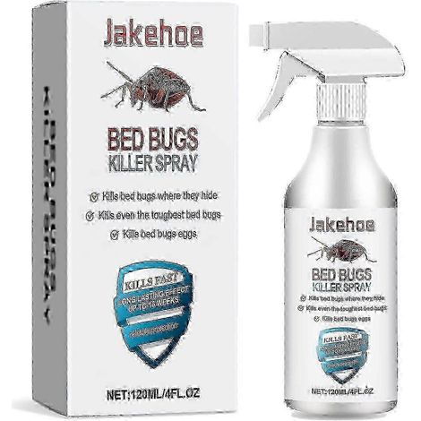 1 pièceSpray anti-punaises de lit : tue les œufs de punaises de lit et prévient les piqûres de puces et de punaises de lit. (1/5)