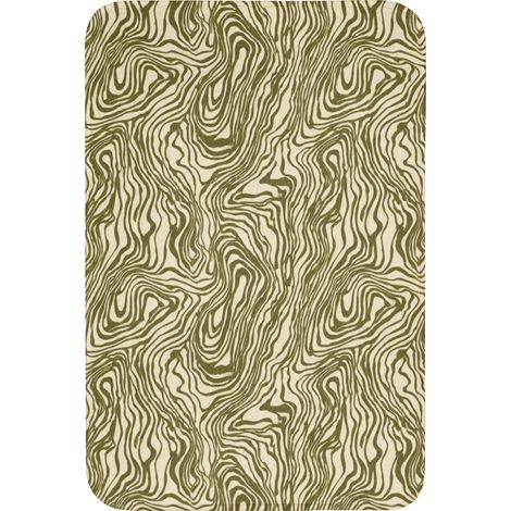TAPPETINO PER WC Astratto - Marmo - Verde 60x90 cm