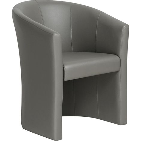 Fauteuil de salon KYOTO – Bequem – Farbe Graugrün – Vintage-Stil