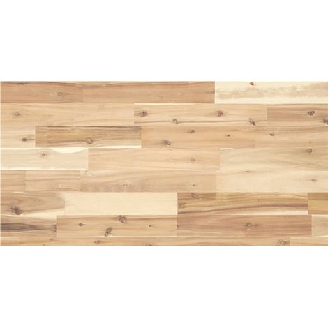 Waschtischplatte Unbehandelt 80x40x4 cm Massivholz Akazie