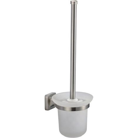 Escobilla con soporte de fijación Zinc Cromo Parma MSV