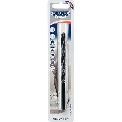 Draper Expert 11.0mm HSS Drill (38658) (1/5)