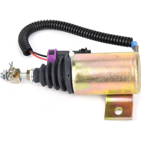 12V Kraftstoffabsperrventil XHF-1121 E483310000093, passend für Foton 483 Diesel (1/5)