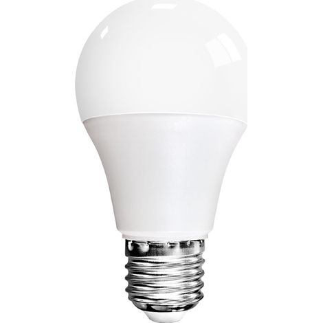 E27 8,5 W LED-Lampen (entspricht 60 W) – Maximale Effizienz und energiesparende LED-Lampe, weißes Licht, 6 cm Durchmesser und 12 cm Höhe.