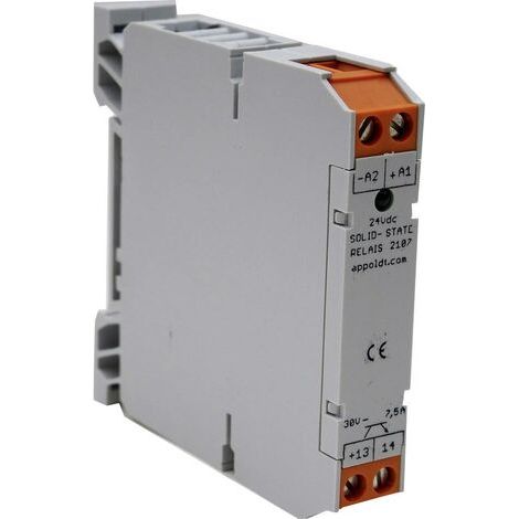 Appoldt Relais à semi-conducteurs 2106 7.5 A Tension de contact (max.): 30 V/DC 1 pc(s) (1/2)